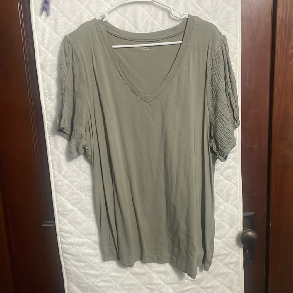 Lane Bryant V-Neck T Shirt